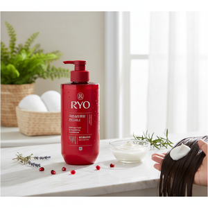 Après-shampoing réparateur et nourrissant RYO à la kératine végétale, lissant et infusé aux herbes, pour cheveux secs, avec prévention de la chute des cheveux, 480 ml - Product Image 3