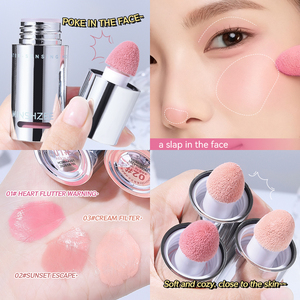 Nuovi Arrivi: Blush Liquido Minerale Naturale Illuminante e Riparatore, Stick Multicolore con Finitura Opaca e Protezione <span class=keywords><strong>Solare</strong></span> Professionale - Product Image 2