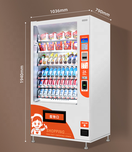 Luxury Accepts Coins Credit Cards Cash High-Quality Indoor/Outdoor Food Vending <b>Machine</b> <b>Claw</b> Crane <b>Machines</b> Prize <b>Machine</b> CP-012 - Product Image 5