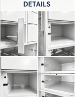 Casier intelligent multifonction personnalisé OEM ODM, casier intelligent de livraison du dernier kilomètre de haute qualité pour le stockage temporaire