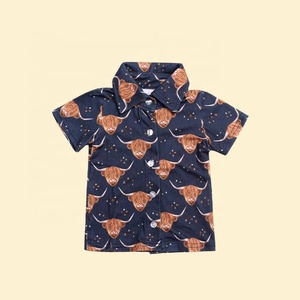 New Arrivals Trẻ Em Trai Aztec Áo Sơ Mi Mùa Hè Ngắn Tay Áo Bé Trẻ Em Bé Trai T-Shirts Polo Áo Sơ Mi - Product Image 6