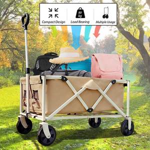 Unique Design Hot <b>Sale</b> lightweight folding carrier <b>trolley</b> four wheel mobile folding <b>trolley</b> - Product Image 4