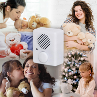 Peluche Audios multiple personnalisée Haut-parleur Bouton poussoir Module de son à puce vocale pour animaux en peluche