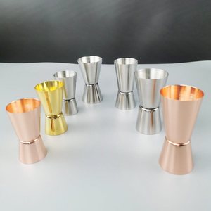 Custom Jigger Stainless Steel Double Cocktail Jigger <strong>Alcohol</strong> <strong>Measuring</strong> <strong>Cup</strong> - Product Image 1