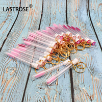 LASTROSE Tube Applicateur jetable baguette de cils Baguettes de mascara KEY CHAIN Brosse à cils jetable