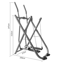 COCOLE KKL-MBJ001 Air Walker Elliptical Machine Glider pour exercices aérobiques à domicile