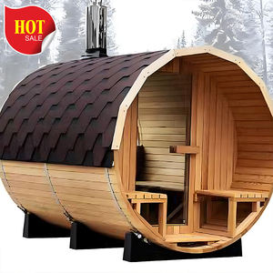 Quente na Polônia Sauna Exterior Seco Tradicional Boa Vista Recipiente Sauna Panorâmica Infravermelho Sauna Cápsula - Product Image 4