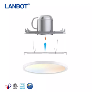 Lámpara de Techo Plana LED <span class=keywords><strong>con</strong></span> Sensor de <span class=keywords><strong>Microondas</strong></span>, de Superficie, de 7, 9 y 12 Pulgadas, para Cocina y Baño, Gran Venta - Product Image 4