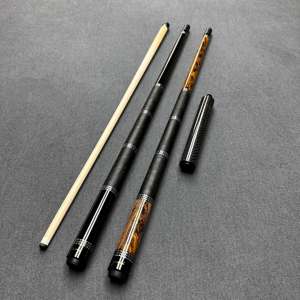 Stik Biliar CUPPA Berkualitas Tinggi 58 Inci Buatan Tangan, Ujung 12.5mm, Stik Biliar 2-Piece, Pegangan Kulit Dengan Aksesoris - Product Image 1