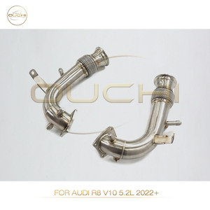 Tuyau d'échappement droit en acier inoxydable OUCHI, nouvel article d'usine, pour <span class=keywords><strong>Audi</strong></span> <span class=keywords><strong>R8</strong></span> V10 5.2L <span class=keywords><strong>2022</strong></span>+, avec tuyaux d'échappement <span class=keywords><strong>R8</strong></span> de haute qualité - Product Image 3