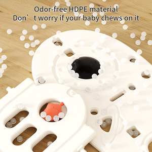 Feelkids - Juego de Columpio y Tobogán de Plástico para Niños, Diseño de Cohete Interestelar, para Interiores, para Bebés y Niños - Product Image 5