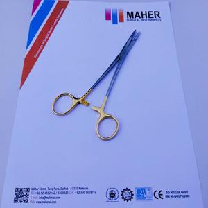 Olsen-hegar-Soporte de aguja con tijeras de sutura, 14cm, acero inoxidable, alemán, instrumentos médicos quirúrgicos de alta calidad - Product Image 2