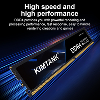 Mémoire d'ordinateur de bureau KIMTANK DDR4 RAM 4 Go-32 Go 2133-3200 MHz ECC en stock