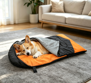 Sac de couchage chauffant pour chien, style enveloppe, pour l'extérieur, hiver, pliable, portable, lit chauffant pour animaux de compagnie, pour usage quotidien - Product Image 3