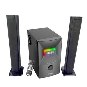 High-End <b>PC</b> <b>Gaming</b> RGB Light Subwoofer Desktop Speaker Super Bass Home Audio Blue Tooth Computer Speakers 2.1 Wired Speaker - Product Image 5