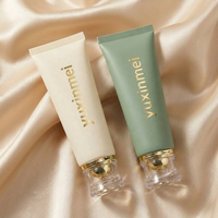 Tube cosmétique en gros D45 D50 PBL avec capuchon extérieur en plastique en forme d'horloge pour soins de la peau 200ml OEM ODM Logo personnalisé Vente directe usine