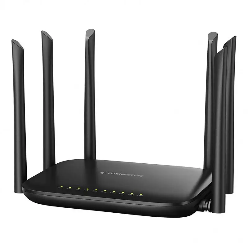 Speedefy G6 Wholesale Dual Band AC2100 Gigabit Ports Home Wireless Router Easy Setup Tenda WIFI Router