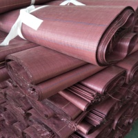 Sac Jumbo Rouge Géant 1,2x1,2x1m Capacité 1000kg à Quatre Panneaux pour Stockage d'Oignons, Emballage et Produits d'Impression - Prix Usine