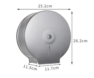 Dispensador de <span class=keywords><strong>Papel</strong></span> <span class=keywords><strong>Higiénico</strong></span> de Rollo Jumbo de Acero Inoxidable para Montar en la Pared, BEAO 2025, OK-508A - Product Image 2