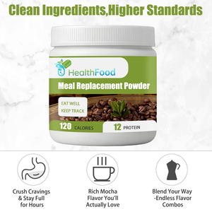 Polvo de Repuesto de Marca Privada con Alto Contenido de Carbohidratos Totales que Apoya Niveles de Energía Más Altos y Favorece la Pérdida de Peso - Product Image 2