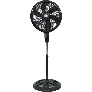 Bester Preis 18 Zoll 80w verstellbarer Pol sockel Industrieller Hochgeschwindigkeits-Stand ventilator