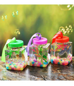 Boîtes, bouteilles de <span class=keywords><strong>poisson</strong></span>, bol de <span class=keywords><strong>poisson</strong></span> <span class=keywords><strong>rouge</strong></span>, seau à méduses, boîte à insectes pour animaux de compagnie, pot de tortue en plastique <span class=keywords><strong>avec</strong></span> couvercle - Product Image 6