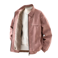 Nouvelle veste bomber coupe-vent décontractée pour homme, personnalisable, durable, en PU, style vintage américain, avec patchwork et fermeture éclair, de haute qualité, OEM