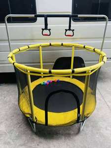 Trampolín Infantil de Interior al por Mayor con Red de Seguridad, <span class=keywords><strong>Cama</strong></span> <span class=keywords><strong>Elástica</strong></span> <span class=keywords><strong>para</strong></span> Bebés, Mini Trampolín Doméstico <span class=keywords><strong>para</strong></span> Niños, Venta al por Mayor - Product Image 5