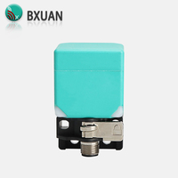Capteur de proximité inductif carré BXUAN, distance de détection 20 mm, NPN NO, M12, 4 broches, montage encastré, détection de fer