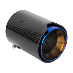 Embouts d'échappement en fibre de carbone M Performance pour <span class=keywords><strong>BMW</strong></span> F30 330i F32 F36 440i F80 F82 F87 M2 M3 M4 - Product Image 5
