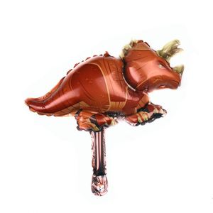 Mini ballon en aluminium dinosaure Tyrannosaurus Rex pour fête d'anniversaire d'enfants, vente en gros - Product Image 6
