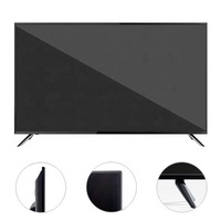 Téléviseur intelligent WiFi à écran plat du fabricant, 32, 40, 43, 50, 55, 65 pouces, LED, plastique, Android TV