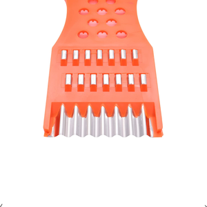 Éplucheur de légumes et de fruits en acier inoxydable coloré, personnalisable, avec manche en plastique durable pour un épluchage sans effort - Product Image 2