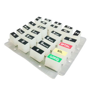 Cầm Tay POS hệ thống siêu thị thay thế xách tay Silicone bàn phím tiền mặt đăng ký cao su bàn phím Bàn phím & bàn phím phụ tùng phần - Product Image 4