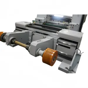 Plastic Paper Thermal Roll For Bank Receipt Cutting Slitting Rewinding And From Paper Roll To Sheet Slitter Rewinder Machine