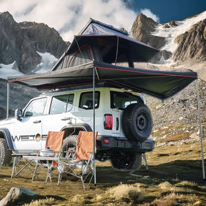 مظلات جانبية للسيارة بتصميم تلقائي للمواسم الأربعة سهلة الإعداد خيمة سقف من قماش أكسفورد من ألياف الكربون الألومنيوم في الهواء الطلق كبيرة - Product Image 5