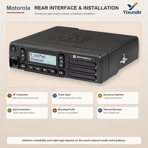 Radio Móvil Digital Motorola DM2600 VHF o UHF, 160 Canales, IP54, Audio Inteligente Analógico DMR para Comunicación <span class=keywords><strong>de</strong></span> Flotas Empresariales - Product Image 4