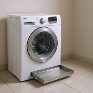 Bandeja para Lavadora de 32 x 30 x 2.5 Pulgadas, Acero Inoxidable 304, Calibre 18, Piezas Duraderas para Electrodomésticos de Lavandería - Product Image 2