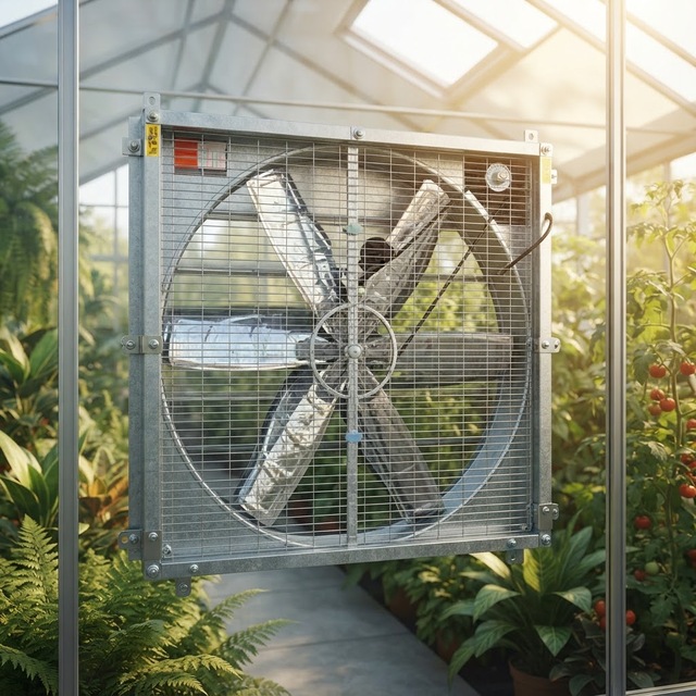 New 50-inch Direct Drive Motor High Efficiency Industrial Exhaust Fan, IP55 Waterproof Cooling Equipment