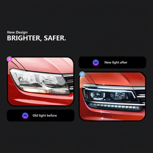 For L 12V <b>Headlight</b> Assembly 17-20 Modified High-end <b>LED</b> <b>Headlights</b> Daytime Running Lights Turn Signals High-End <b>LED</b> Technology - Product Image 3