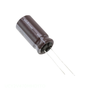 ตัวเก็บประจุแบบรัศมี th 47 uF ตัวเก็บประจุแบบมีรู UCY2V470MHD1TO 47 uF 20% 350V - Product Image 1