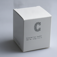 Boîte pliante en carton de luxe en papier de coton pour emballage de soins de la peau et huiles, coffret cadeau