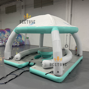 Hot-Bán Nước Cắm Trại <span class=keywords><strong>Inflatable</strong></span> Nổi Đảo Giải Trí Nổi Nhà Trên Nước - Product Image 6