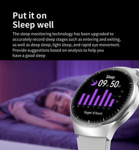 Đồng hồ thông minh Valdus <span class=keywords><strong>Android</strong></span> 5.0 theo dõi giấc ngủ Dự báo thời tiết đồng hồ nam 4 Pro phù hợp với đồng hồ thông minh sạc không dây - Product Image 5