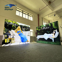 Boîte à lumière promotionnelle modulaire pliable en aluminium avec rétroéclairage LED, graphique SEG écologique, pour salon professionnel et exposition