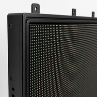 Letrero LED P10 a Todo Color con Control por WiFi y Aplicación, Tablero de Mensajes Programable para Escaparates de Tiendas