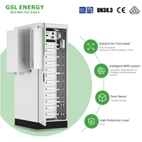 Аккумуляторная батарея GSL ENERGY LiFePO4 на 6000 циклов для коммерческих зданий, с функцией сглаживания пиковых нагрузок, интеллектуальной BMS, воздушным охлаждением, 10-летней гарантией, для проектов
