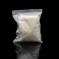 Sacs à vêtements réutilisables en EVA avec trou de suspension, étanches, en plastique, avec fermeture éclair, pour vêtements et chaussures
