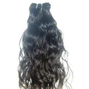Cabello Remy, Sin Enredos, Sin Caída, Precio Económico, Cabello Virgen Indio de Color Natural, 100g, Doble Trama a Máquina, Cabello Rizado Profundo - Product Image 1