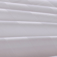 Taies d'oreiller personnalisées jetables carrées, style hôtel, maison, luxe, style européen-américain, satin rayé, cryptées, 100% coton, fermeture éclair